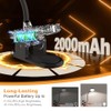 Rechargeable Clip-On Reading Light with 61 LEDs & 3 Color