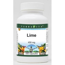 Lime - 450 mg (100 Capsules, ZIN: 520712) - 3 Pack