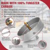5 Inch Carbide Hole Saw with Titanium Plated Center Drill