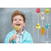 Fruidles Happy Easter Variety Pack Lollipops Suckers, Colorful Easter Eggs,