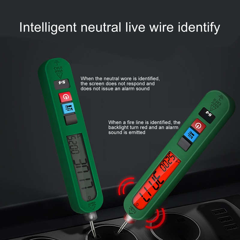 BSIDE S4 Intelligent Sensor Voltage Tester Digital Test Pen Voltmeter