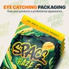 Space Haze - 100 x Aluminium Foil lined Mylar bags,