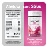 Sluu Multivitamnico Mujer Gomitas cido Flico, Hierro, Calcio, Vitamina B12,