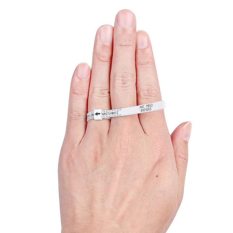 JCF Ring Sizer Gauge Set with Plastic Ring Sizer Belt