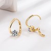 Halolux Lymphvity Germanium Earring for Women Lymphatic Drainage Earring CZ