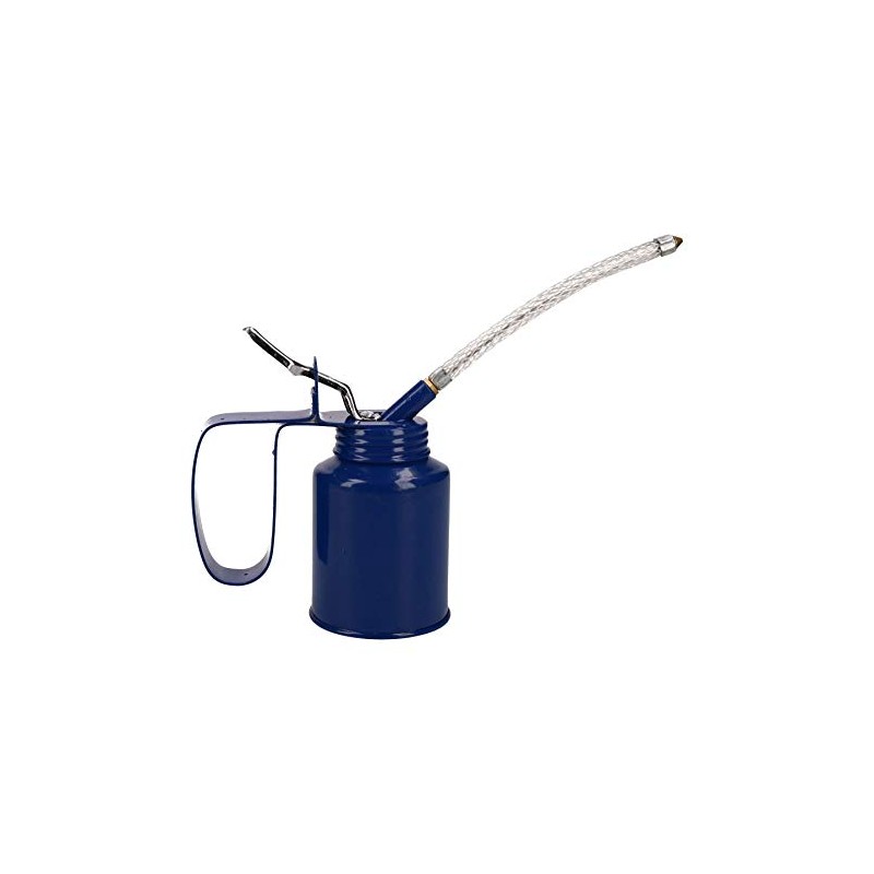 1/4 Pint Oil Lubricant Metal Can with Flexible Spout Thumb
