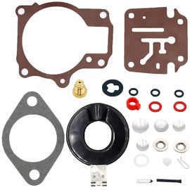 YOUSEMOT 1Pack Carburetor Carb Rebuild Repair Kits for Johnson Evinrude 396701 18 20 25 28 30 35 40 45 48 50 55 60 65 70 75 HP