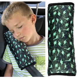 HECKBO 1x Auto Gurtkissen Dinosaurier