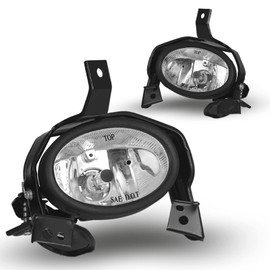 Fog Lights compatible for CRV 2010 2011 Honda C-RV Driver Passenger Replacement Lamps Assembly