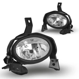 Fog Lights compatible for CRV 2010 2011 Honda C-RV Driver Passenger Replacement Lamps Assembly