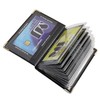 myledershop MJ-Design-Germany Credit Card Holder with 12 Compartments Made in