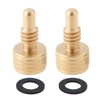 Be In Your Mind 2pcs 30g Brass Billiard Cue Screws