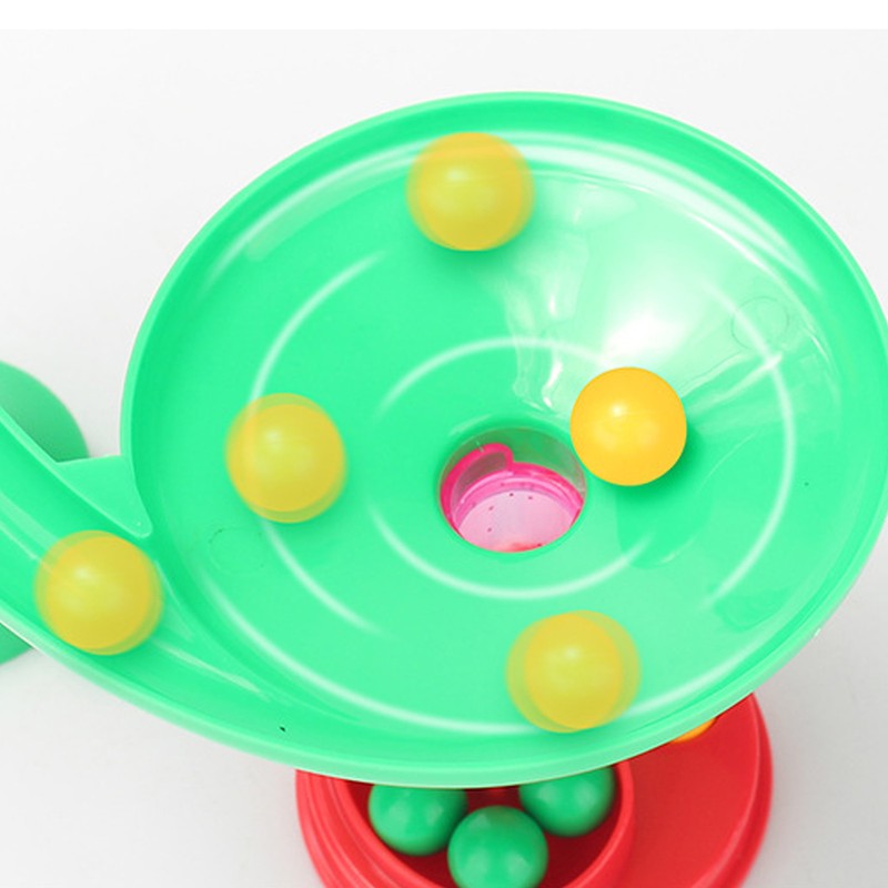 Marble Run Building Blocks DIY Three Dimensional Race Track Marble