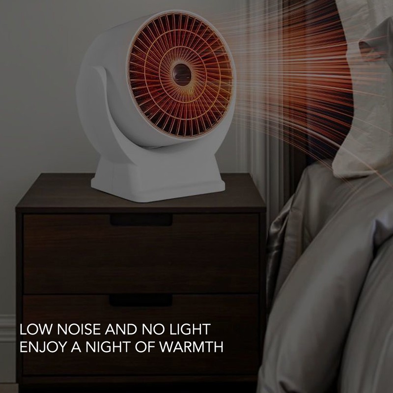 Space Heater Fashionable Simple Safe 800W Electric Desktop Heater for