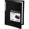 Sooez 30 Pocket Black Art Binder Portfolio Display Book For
