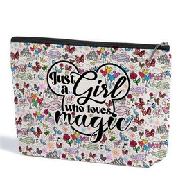 Cute Mouse Cartoon Movies Mouse Themed Gifts Magic Makeup Bag Graduation Nurse Mothers Day Birthday Animal Lovers Gifts for Girls Women Movie Gifts for Cartoon Lovers Best Friend Daughter Cosmetic Bag