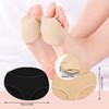 2 Pairs Metatarsal Pad Foot Pads, Forefoot Pads, Soft Ball