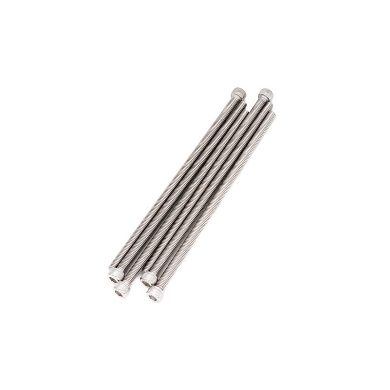 binifiMux 6pcs M6x200mm Long Socket Cap Bolts Screws 304 Stainless