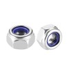 sourcing map Hex Lock Nuts - M10 x 1.5mm Stainless