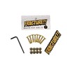 Fracture 1" Skateboard Skate Hardware Allen Bolts - Gold