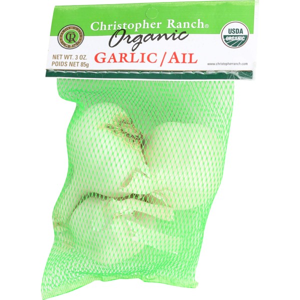 Garlic Bag Organic, 3 Ounce
