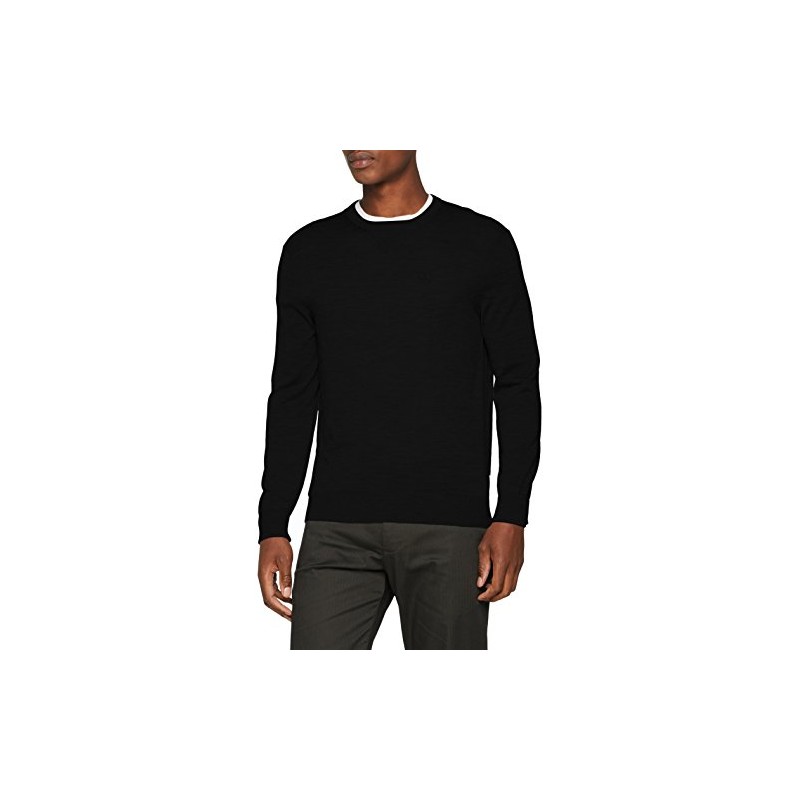 Armani Exchange Men's's 8nzm3a Jumper, (Black 1200), Medium