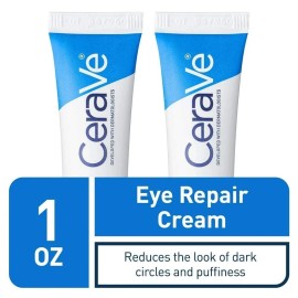 [2 PACK] CeraVe Eye Repair Cream for Dark Circles & Puffiness 0.5fl oz/14.2g
