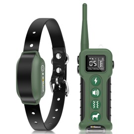 Dog Training Collar with Remote-Waterproof Shock Collar for Large Medium Dog, Upgraded 3300Ft E Collar for Dogs Training with 3 Training Modes, 9 Style Tones Vibration and Electric Shock