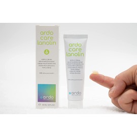 ARDO Care Lanolin Nipple Cream 30ml for Breastfeeding Baby for New Mum - Made from 100% Ultra-Pure Lanolin. Breast Feeding Nipplecream for Nursing.