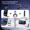 Invisible Holder Charger Cable with Stand,Detachable 240W USB Type C