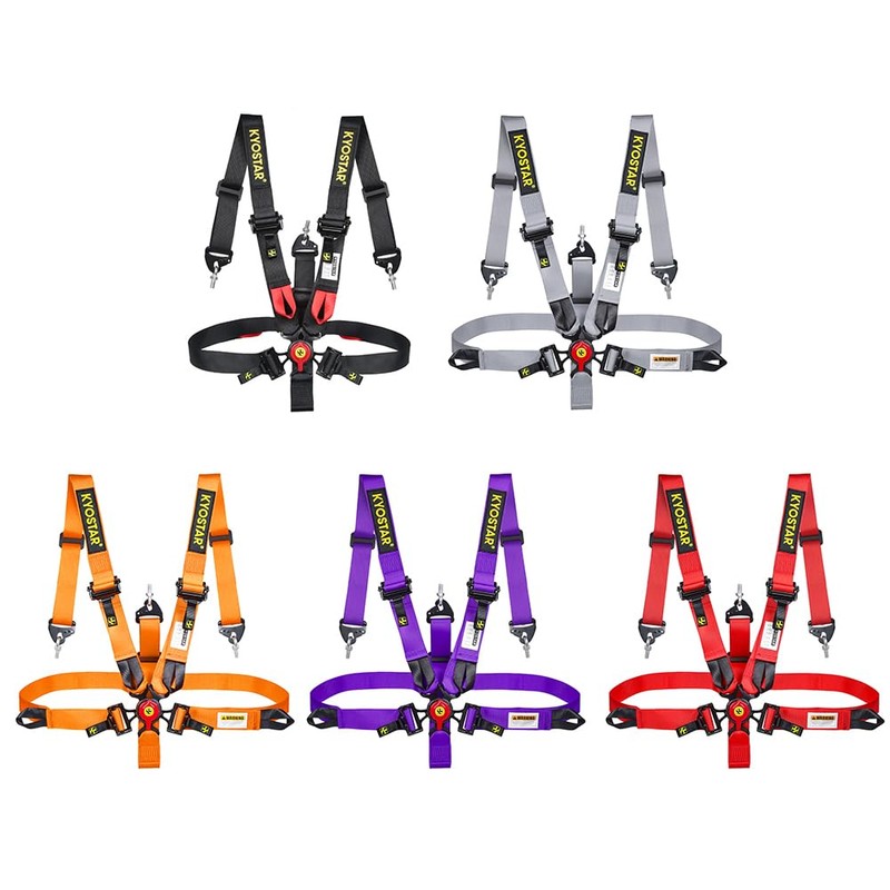 Wuidail 5 Point Harness Seat Belt with 2'' Ultra Premium