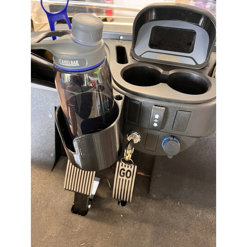 ICON i20 i40 i60 Golf Cart Large Rugged Cup Holder