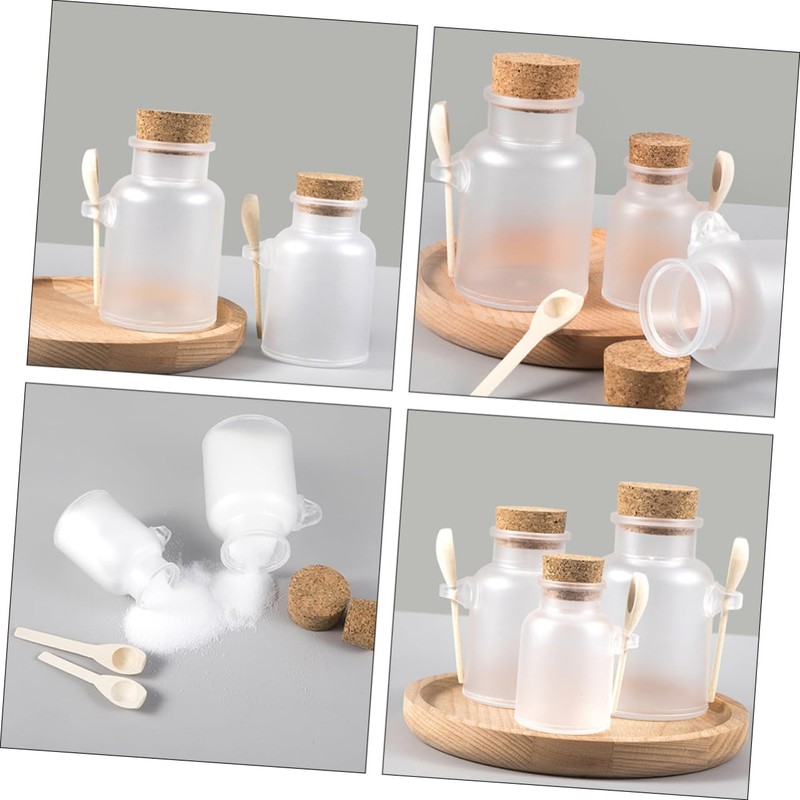 FOMIYES 4sets Sub-packaging Bottles for Bath Salt Cosmetic Leakproof Storage