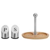 Stainless Steel Condiment Container Pot Seasoning Box Set Spice Pepper