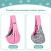 Dog Carrier Bag for Dogs up to 15 kg (Pink)