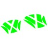 G7 Emblem Corners Inlays Film Sticker Perfect Fit - Finest