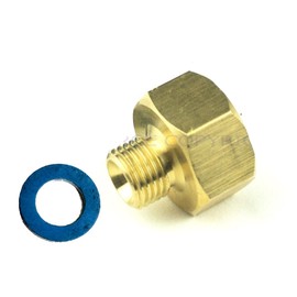 Fontron Ltd Transition 1/2" Female x 1/4" Male Thread l Gas Cooker Gas Hose Nozzle