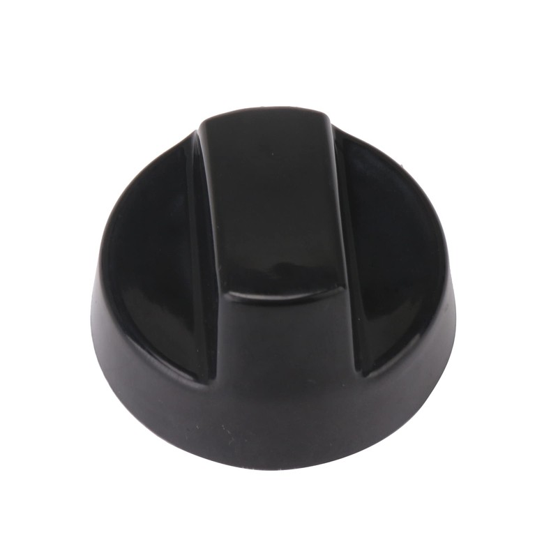 Emptty 4 Sets Black Control Knob Replacement for Oven Replacement