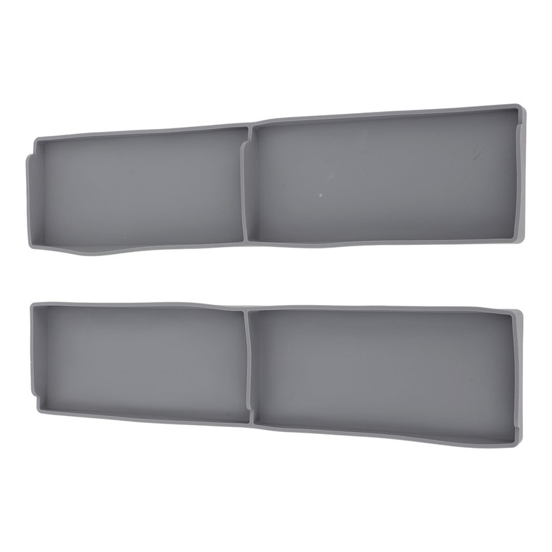 2PCS Stove Top Shelf Silicone Spice Rack Magnetic Back 2