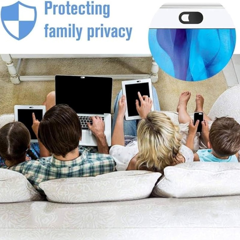 Webcam Cover Ultra Thin 1-6 Pack Camera Privacy Security Sticker