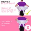 BraceAbility Women's Back Brace for Female Lower Back Pain -