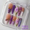 NailPhoria MID-FALL Collections 10PCS Handmade Press On Nails REUSABLE 3D