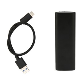 M.2 NVME SATA SSD Enclosure Adapter USB 3.2 Gen 2 10 Gbps Support UASP Aluminum Alloy for PCIE NGFF SSD 2230 2242 2260 2280 Black