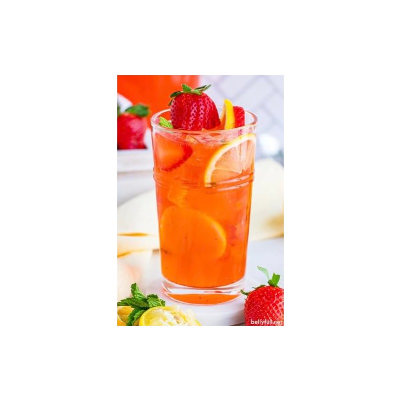 Dole Strawberry Lemonade 20 oz Soda Bottles (Pack of 24)