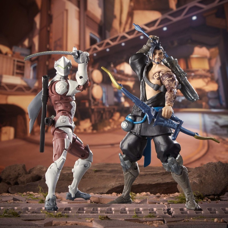 Hasbro Toys Overwatch Ultimates Series Hanzo and Genji Dual Pack