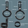 Fog Lamp Stays, Universal for Motorcycles, Fog C-Bracket-HG-4.5+6.5