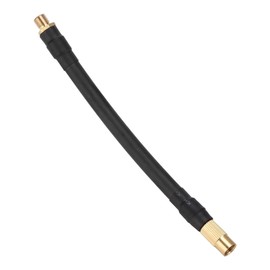Ktsxxops Tire Inflator Extension Hose 6.3Inch Air Pump Tube Replacement for Electric Inflator Motorcycle Automobile Flexible Multipurpose