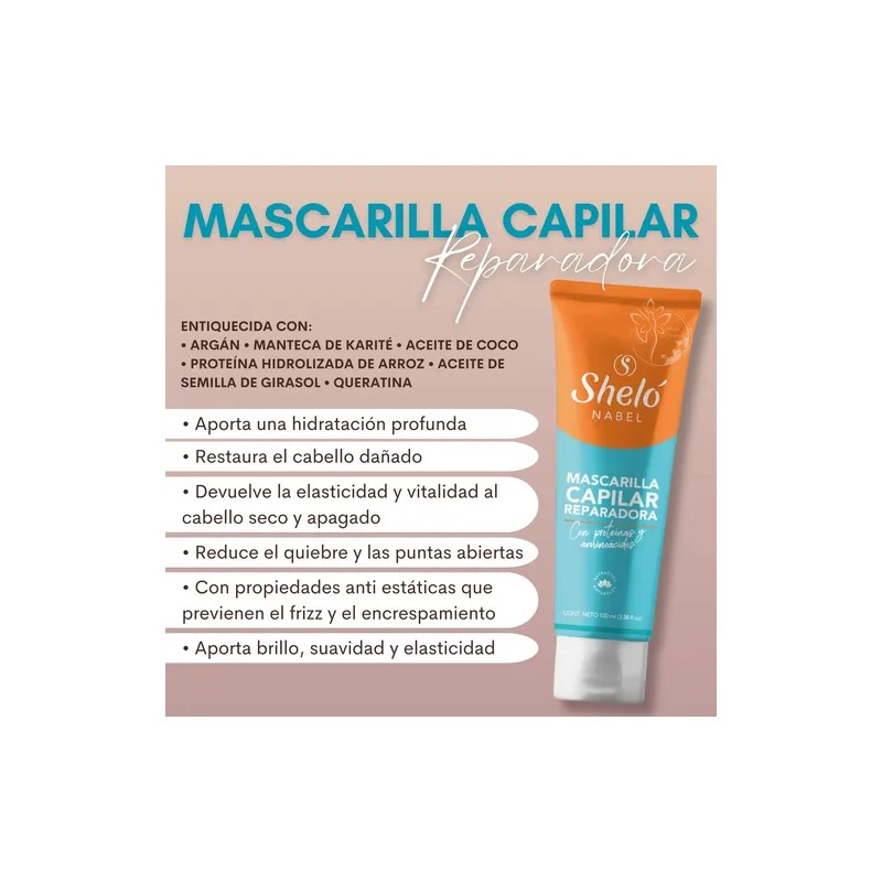 Kit Ampolletas + Mascarilla Reparadora Hidratación + Regalo