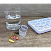 31 Day Monthly Pill Box Organizer Planner with Daily Removable