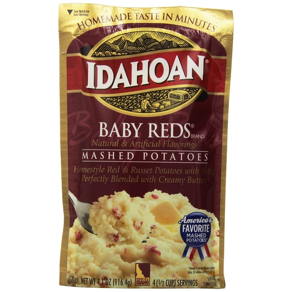 Idahoan Instant Mashed Potatoes, 4.09 Ounce (Pack of 10)
